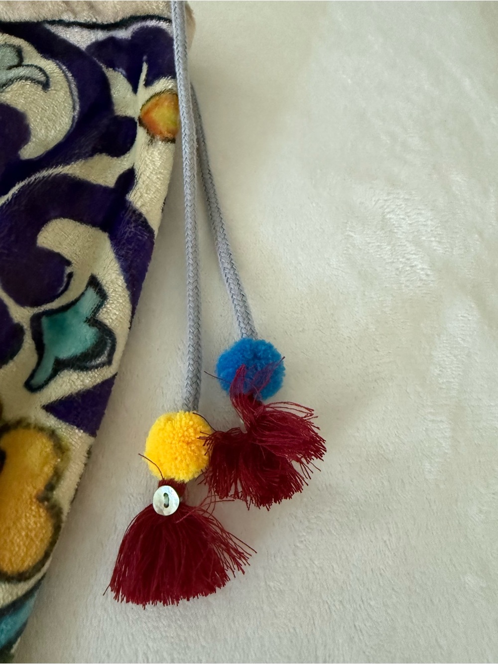 Johnny Was Bag Drawstring Closure - Picture 2 of 5